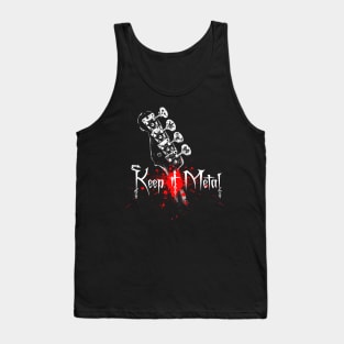 Keep it Metal-Bass Guitar Tank Top